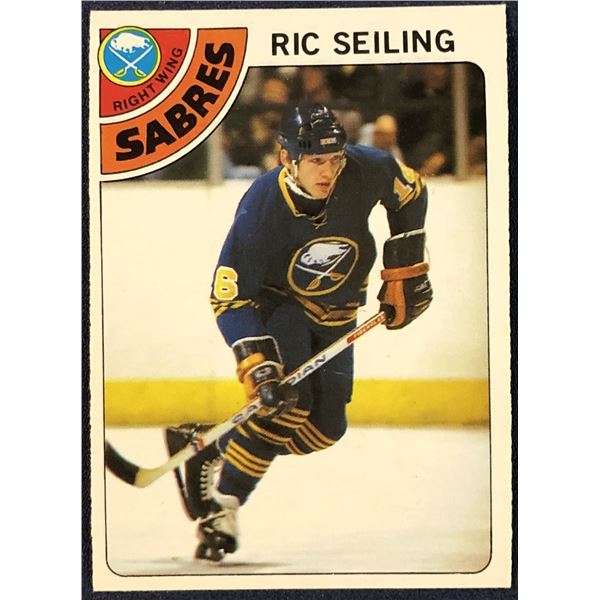 1978-79 O-PEE-CHEE RIC SEILING ROOKIE CARD