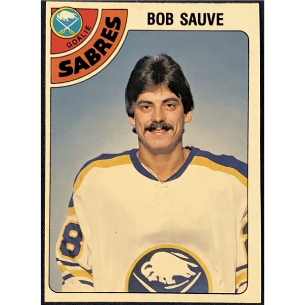 1978-79 O-PEE-CHEE BOB SAUVE ROOKIE CARD