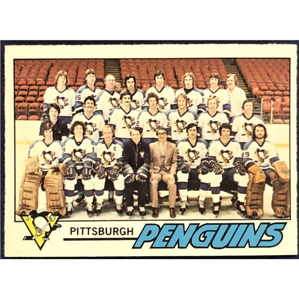 1977-78 O-PEE-CHEE NHL PITTSBURGH PENGUINS