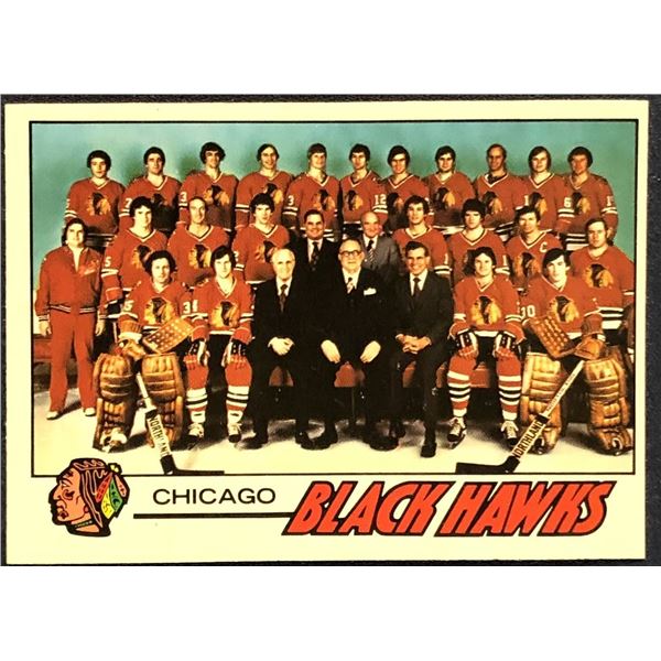 1977-78 O-PEE-CHEE NHL CHICAGO BLACK HAWKS
