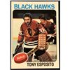 Image 1 : 1975-76 TOPPS NHL HOCKEY TONY ESPOSITO (HOF)