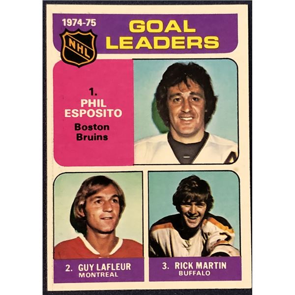 1975-76 TOPPS NHL HOCKEY PHIL ESPOSITO (HOF)