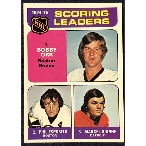1975-76 TOPPS NHL HOCKEY BOBBY ORR (HOF)