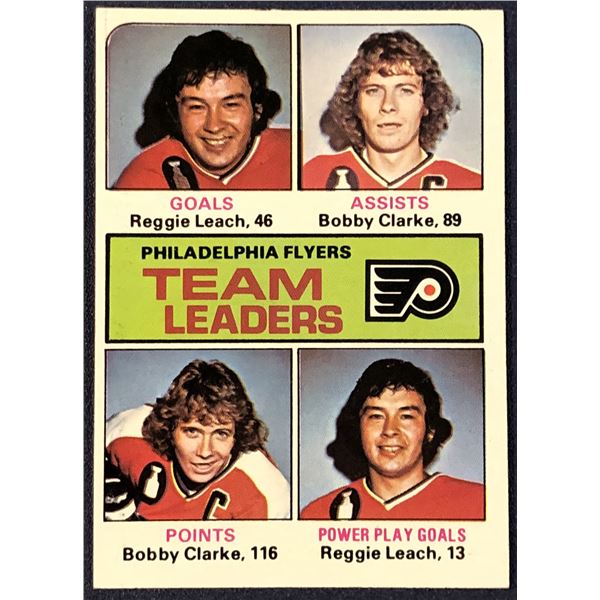 1975-76 TOPPS NHL HOCKEY BOBBY CLARKE (HOF)