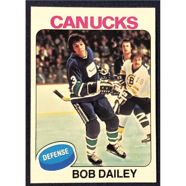 1975-76 TOPPS NHL HOCKEY BOB DAILEY