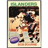 Image 1 : 1975-76 TOPPS NHL HOCKEY BOB BOURNE ROOKIE CARD