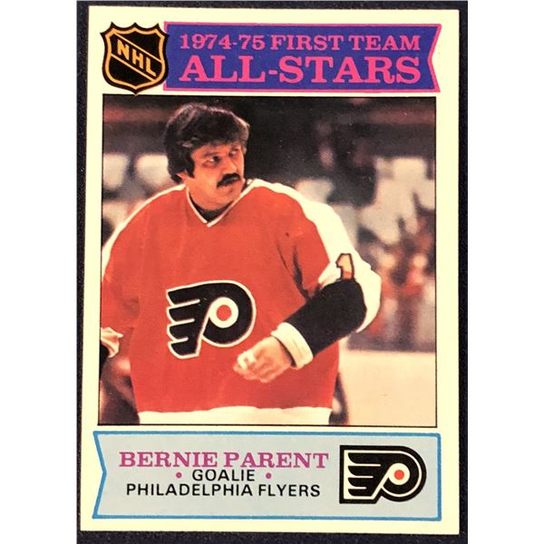 1975-76 TOPPS NHL HOCKEY BERNIE PARENT (HOF)