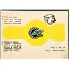Image 1 : 1973-73 O-PEE-CHEE NHL INSERT RING - CALIFORNIA GOLDEN SEALS