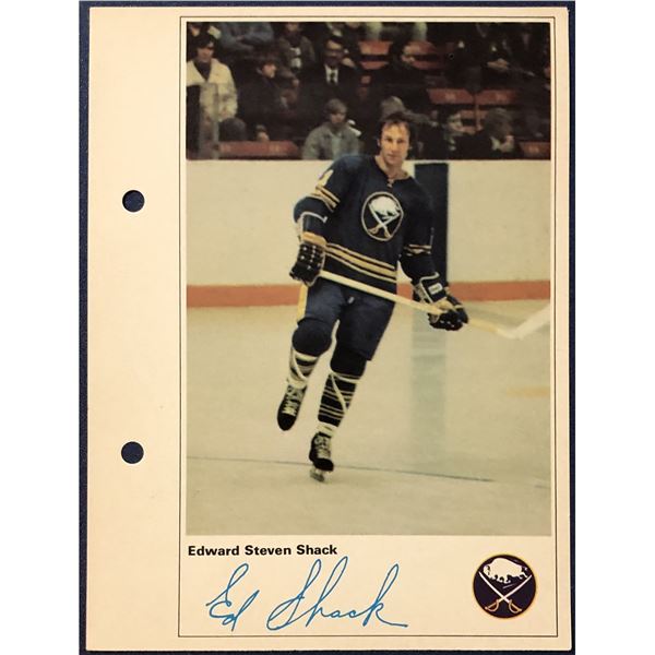 1971 TORONTO SUN NHL ACTION PLAYERS- EDDIE SHACK