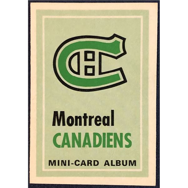 1969-70 O-PEE-CHEE NHL MINI-CARD ALBUM - MONTREAL CANADIENS