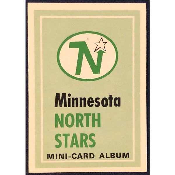 1969-70 O-PEE-CHEE NHL MINI-CARD ALBUM - MINNESOTA NORTH STARS