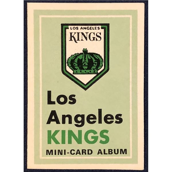 1969-70 O-PEE-CHEE NHL MINI-CARD ALBUM - LOS ANGELES KINGS