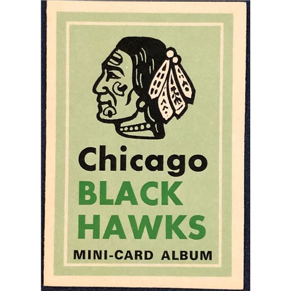1969-70 O-PEE-CHEE NHL MINI-CARD ALBUM - CHICAGO BLACK HAWKS