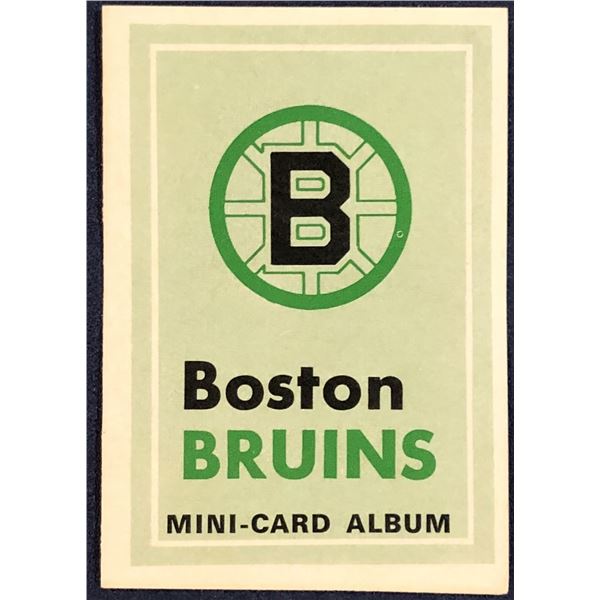 1969-70 O-PEE-CHEE NHL MINI-CARD ALBUM - BOSTON BRUINS