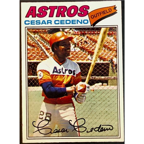 1977 O-PEE-CHEE CESAR CEDENO (HOF)