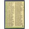 Image 2 : 1971 TOPPS 2nd SERIES CHECKLIST
