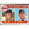 Image 1 : 1969 TOPPS JIM ROOKER ROOKIE CARD