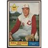 Image 1 : 1961 TOPPS HAL BEVAN ROOKIE CARD
