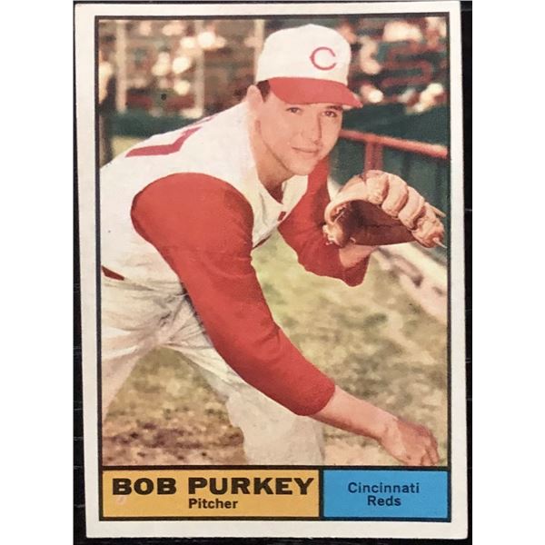 1961 TOPPS BOB PURKEY