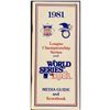 Image 1 : 1981 MLB WORLD SERIES MEDIA GUIDE