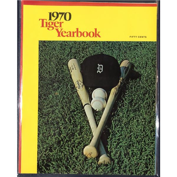 1970 MLB DETROIT TIGERS YEARBOOK