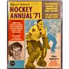 Image 1 : 1971 HOCKEY ANNUAL - TONY ESPOSITO (HOF) COVER