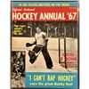 Image 1 : 1967 HOCKEY ANNUAL - ROGER CROZIER (HOF) COVER
