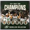 Image 1 : 2026 SASKATCHEWAN ROUGHRIDERS MEDALLION COLLECTOR'S BOOK