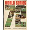 Image 1 : 1972 MLB WORLD SERIES PROGRAM - CINCINNATI vs OAKLAND