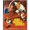 Image 1 : 1966 MLB WORLD SERIES PROGRAM - DODGERS vs ORIOLES