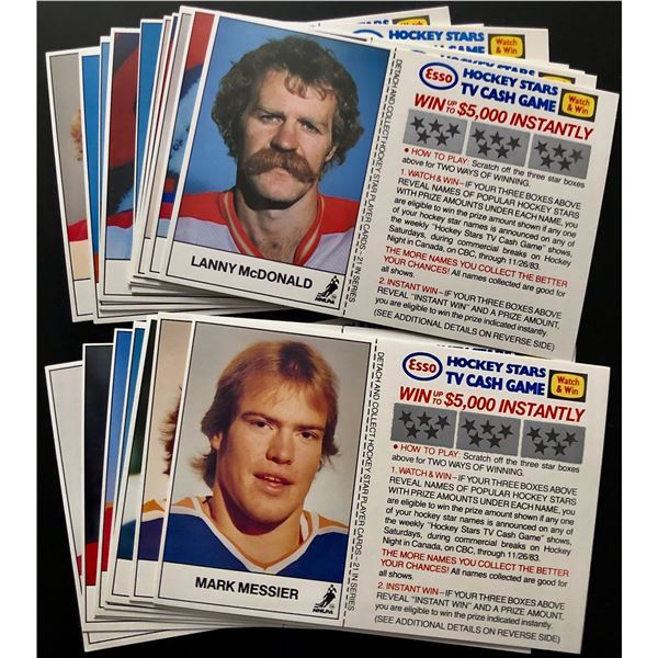 1983-84 ESSO NHL - COMPLETE SET