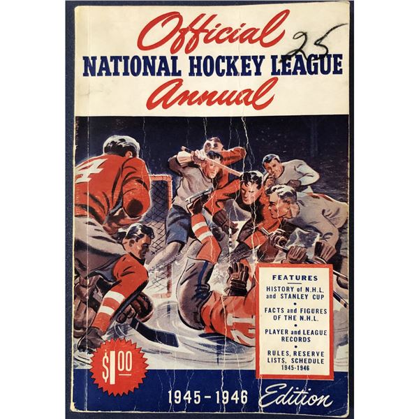 1945-46 NHL OFFICIAL ANNUAL