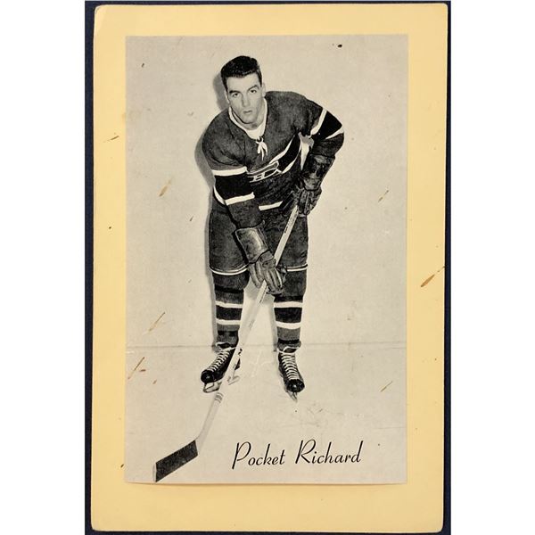 1944-63 BEEHIVE NHL HOCKEY - HENRI RICHARD (HOF)