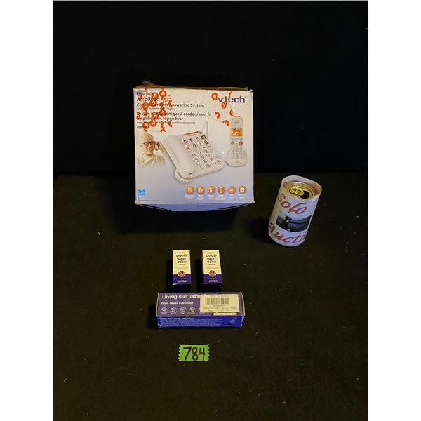 Diving suit adhesive, liquid wart & corn remover, annolog telephone