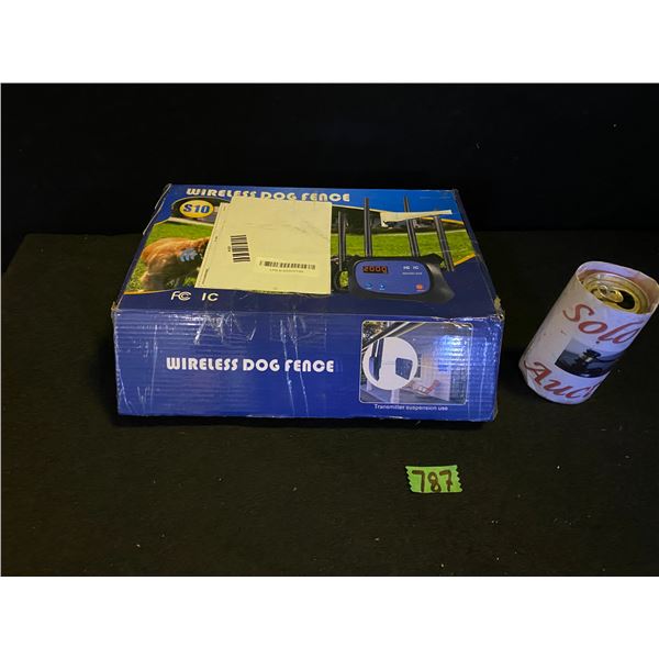 Wireless dog fence with collar - Untested