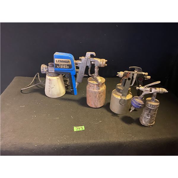 Lot of paint sprayers