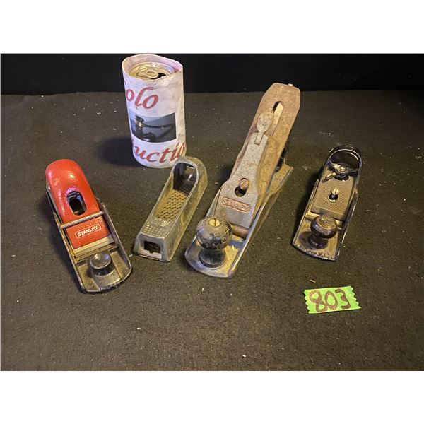 4 Stanley Brand Hand Plainers