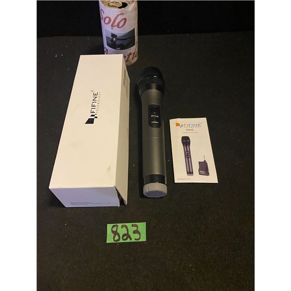 Finfine cordless microphone