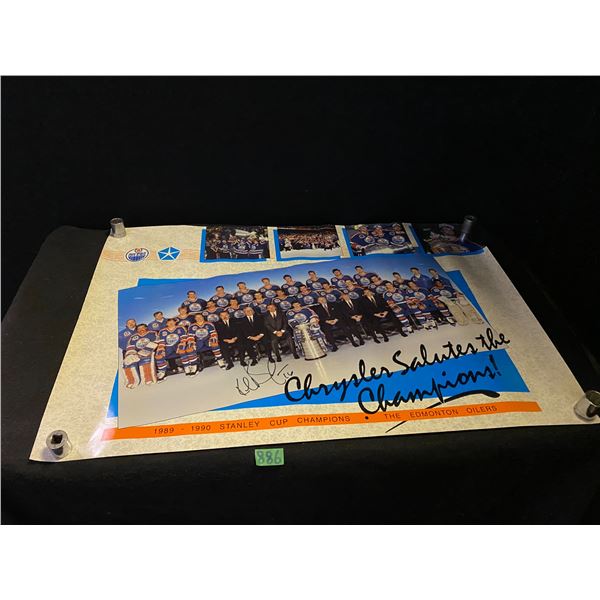 1989-1990 Stanley Cup Poster