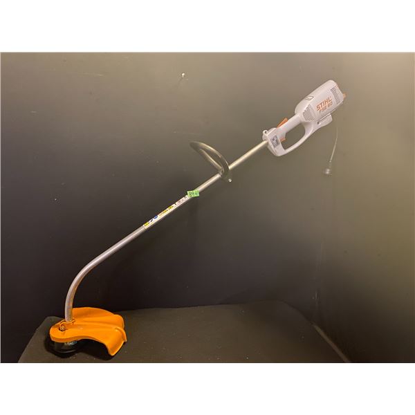 STIHL electric lawn trimmer