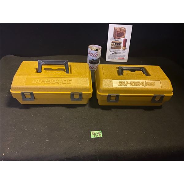 2 tool boxes