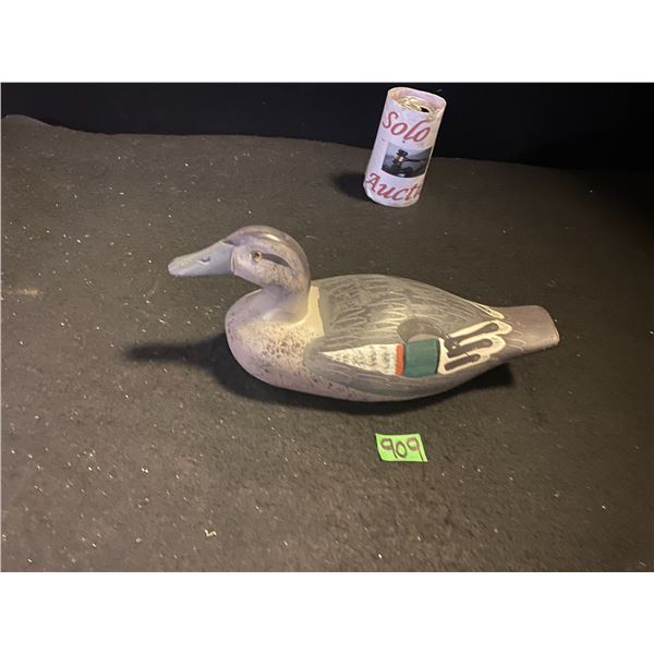 Duck decoy purchased in Quebec City 1983