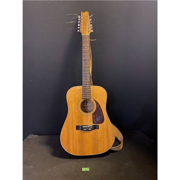 Fender 12 string acoustic guitar, model F-310-12 (need to be restrung)