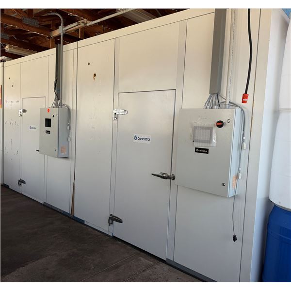 Cannatrol DC8 Cannabis  Dry/Cure System - (2) Dry Rooms, Legacy Chiller
