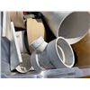 Image 4 : Bin Multiple PVC Pipe Fittings, Couplings, Tees, Flange Adapters, etc