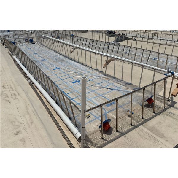 MK Aquarium Aquaculture/Aquaponics Tank Approx. 32.8' L x 7.5' W
