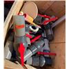 Image 1 : Qty 12 PVC 100mm Ball Valves