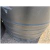 Image 4 : Black Cylindrical Water Storage Tank Approx. 60" Dia, 75"H (cracked)