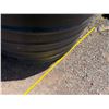 Image 8 : Black Cylindrical Water Storage Tank Approx. 60" Dia, 75"H (cracked)