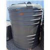 Image 1 : Black Cylindrical Water Storage Tank Approx. 60" Dia, 75"H (cracked)